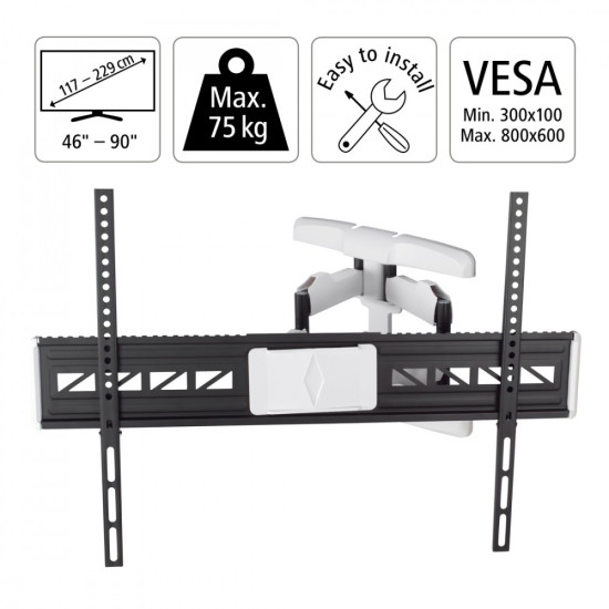 Uchwyt LCD/LED 800X600 fullmotion 90 cali