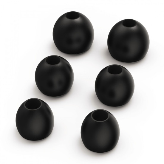 Słuchawki bezprzewodowe Freedom Run II dokanałowe z mikrofonem czarne 