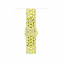 Pasek sportowy Nike w kolorze promiennym zielonożółtym do koperty 40 mm - rozmiar M/L