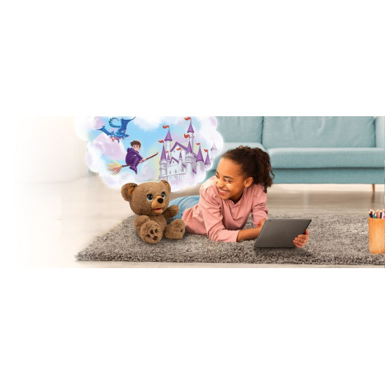 Maskotka interaktywna Poe Ai - Miś tworzący bajki