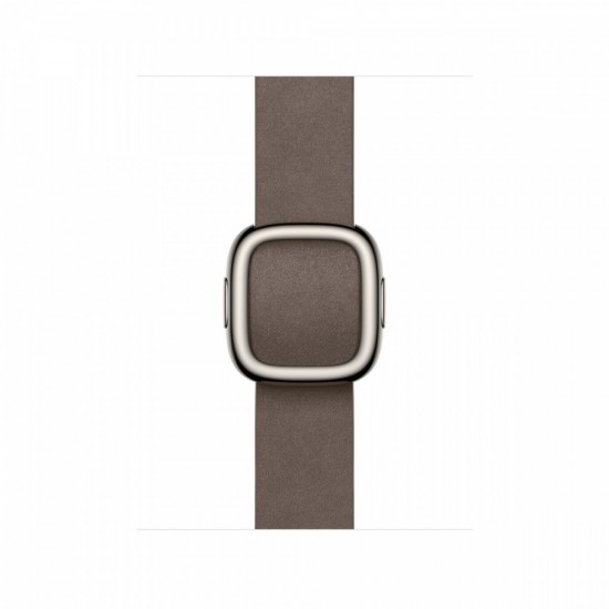 Pasek w kolorze szarobrązowym z klamrą nowoczesną do koperty 42 mm - rozmiar L