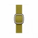 Pasek w kolorze zieleni Chartreuse z klamrą nowoczesną do koperty 42 mm - rozmiar S