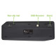 Klawiatura bezprzewodowa BT/RF 2.4GHz touchpad LED 