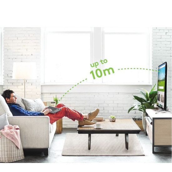 Klawiatura bezprzewodowa BT/RF 2.4GHz touchpad LED 