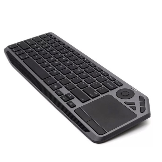 Klawiatura bezprzewodowa BT/RF 2.4GHz touchpad LED 