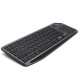 Klawiatura bezprzewodowa BT/RF 2.4GHz touchpad LED 