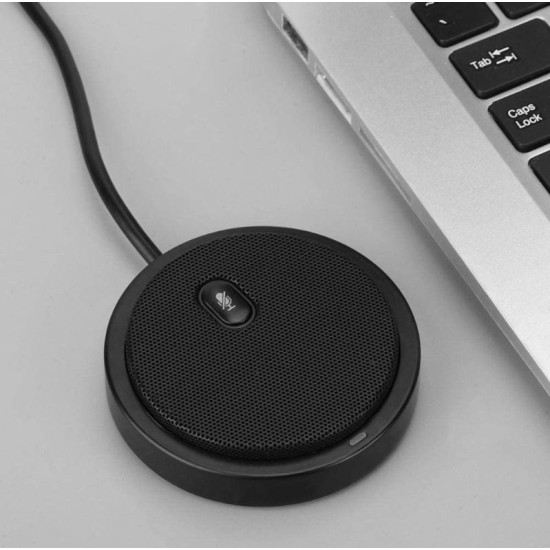 Mikrofon konferencyjny dookólny USB 2.0 z wyciszeniem 