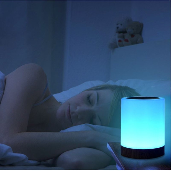 Lampka nocna Techly LED kolorowa bezprzewodowa 