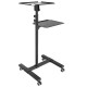 Mobilny stolik do projektora metalowy 