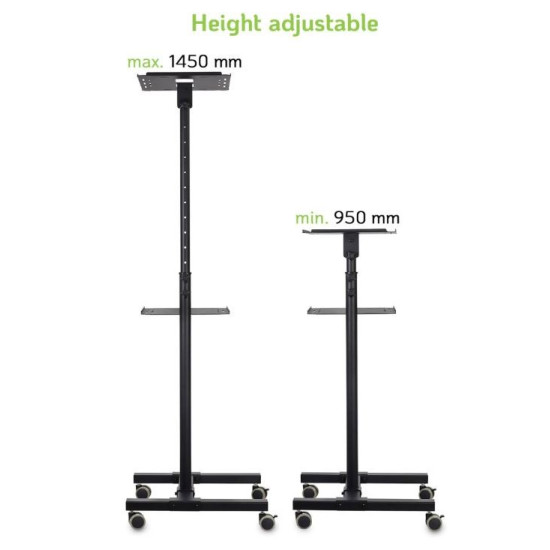Mobilny stolik do projektora metalowy 