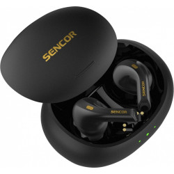 Słuchawki douszne bluetooth SEP 560BT BK, BT 5.3, czas 6h, 40mAh 