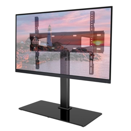 Stojak TV 32-65 cali podstawa na TV 45kg czarna 