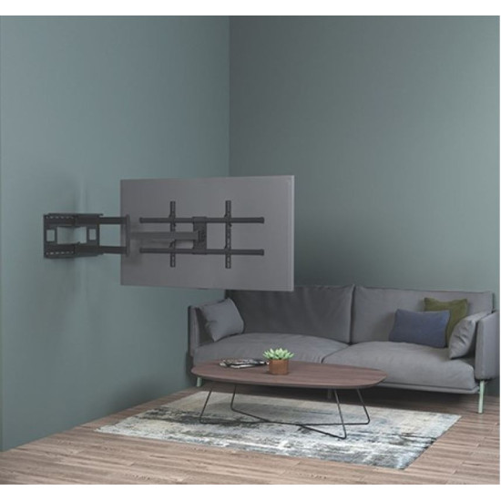 Uchwyt ścienny do TV 43-80 cali 50kg obrotowy uchylny 