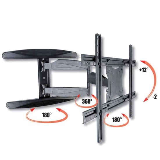 Uchwyt ścienny TV 40-65cali 35 kg obrotowy uchylny 