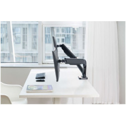 Uchwyt na dwa monitory 17-32 cali 9kg biurkowy obrotowy gazowy 