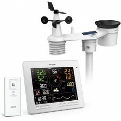 Profesjonalna Stacja meterologiczna wifi SMART z czujnik 7w1 