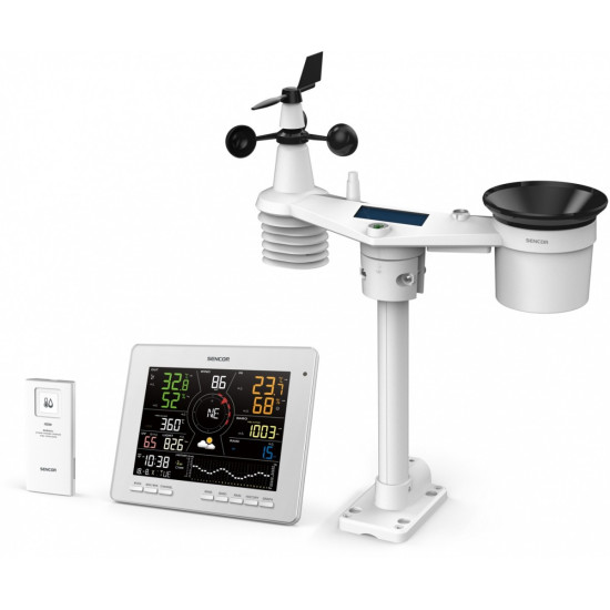 Profesjonalna Stacja meterologiczna wifi SMART z czujnik 7w1 