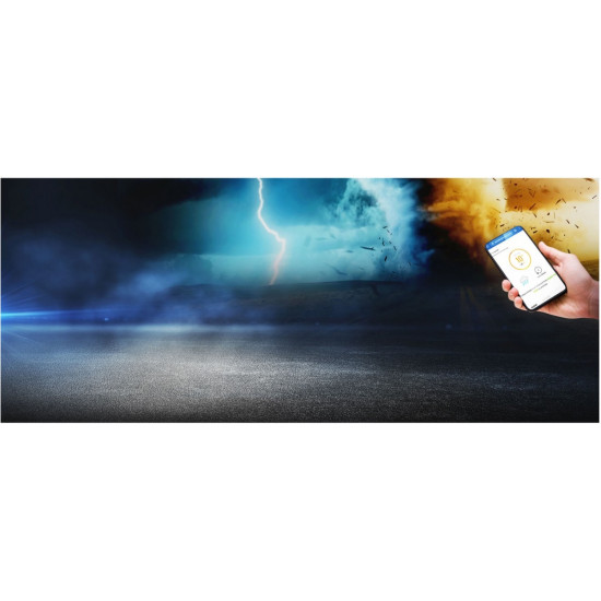 Profesjonalna Stacja meterologiczna wifi SMART z czujnik 7w1 