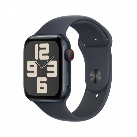 Watch SE GPS + Cellular, koperta 40 mm z aluminium w kolorze północy z paskiem sportowym w kolorze północy - rozmiar S/M Watch SE GPS + Cellular, koperta 40 mm z aluminium w kolorze północy z paskiem sportowym w kolorze północy - rozmiar S/M