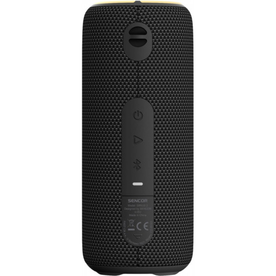 Głośnik bluetooth SIRIUS 2 czarny moc 20W, LED, TWS 
