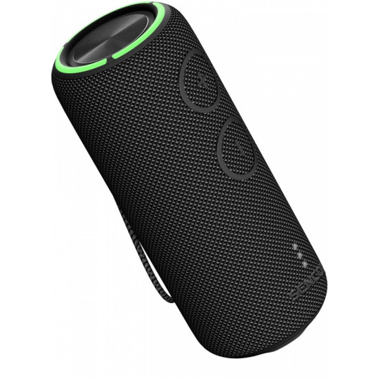 Głośnik bluetooth SIRIUS 2 czarny moc 20W, LED, TWS 