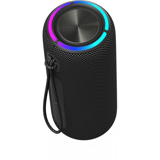 Głośnik bluetooth SIRIUS 2 czarny moc 20W, LED, TWS 