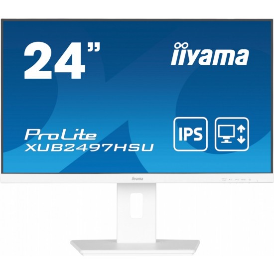 Monitor 24 cale XUB2497HSU-W2 IPS, HDMI, DP, 2x2W, 2xUSB, Pivot, HAS(150mm)