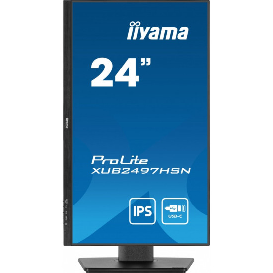 Monitor 24 cale XUB2497HSN-B2 IPS, USB-C Dock, HDMI, DP, 300cd, Pivot, HAS