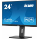 Monitor 24 cale XUB2497HSN-B2 IPS, USB-C Dock, HDMI, DP, 300cd, Pivot, HAS