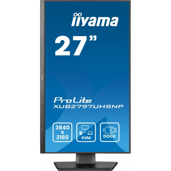 Monitor 27 cali XUB2797UHSNP-B1, 4K, IPS, DP, HDMI, USB-C, Pivot, HAS