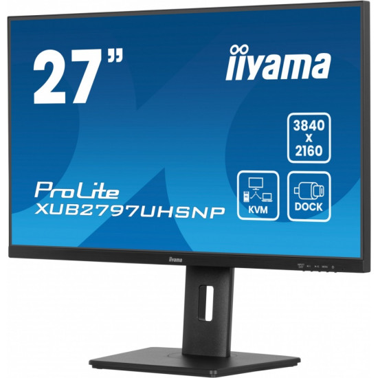 Monitor 27 cali XUB2797UHSNP-B1, 4K, IPS, DP, HDMI, USB-C, Pivot, HAS