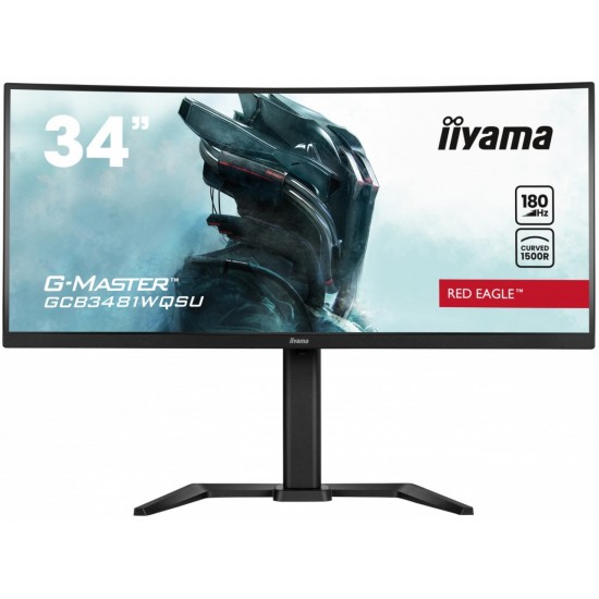 Monitor 34 cale GCB3481WQSU-B1 VA, UWQHD, 180HZ, 0.3ms, 500cd