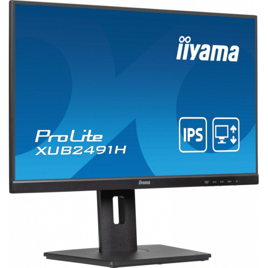 Monitor 24 cale XUB2491H-B1 IPS, HDMI, DP, 2x2W, HAS, Pivot