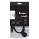 Kabel zasilający koniczynka C5/VDE/0.5m 