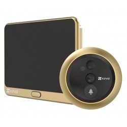 Bezprzewodowy dzwonek do drzwi z wizjerem DP2C (Golden) 