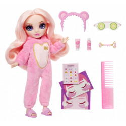 Lalka Rainbow High Junior PJ Party, Bella Pink