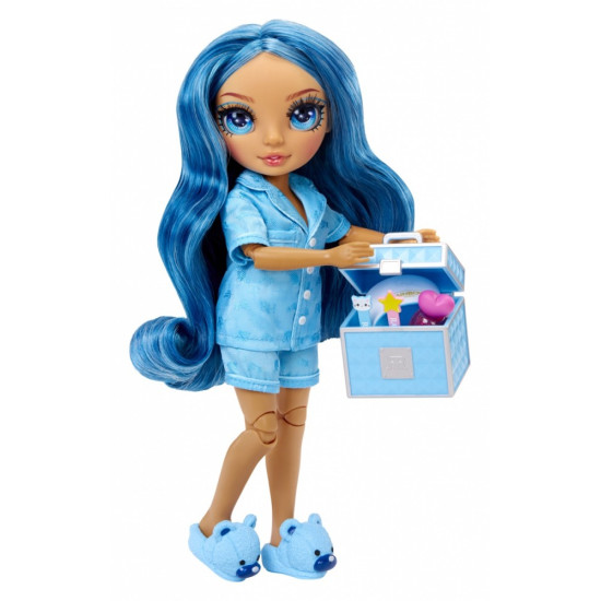 Lalka Rainbow High Junior PJ Party, Skyler Blue