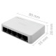 SWITCH przełącznik sieciowy 5 x port RJ45 | 100Mbps | Fast Ethernet| LAN 