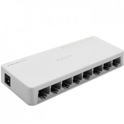 SWITCH przełącznik sieciowy 8 x port RJ45 | 1000Mbps | Fast      Ethernet | LAN 