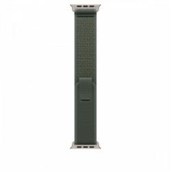 Opaska Trail w kolorze zielonym do koperty 49 mm - rozmiar S/M - elementy z tytanu w kolorze naturalnym