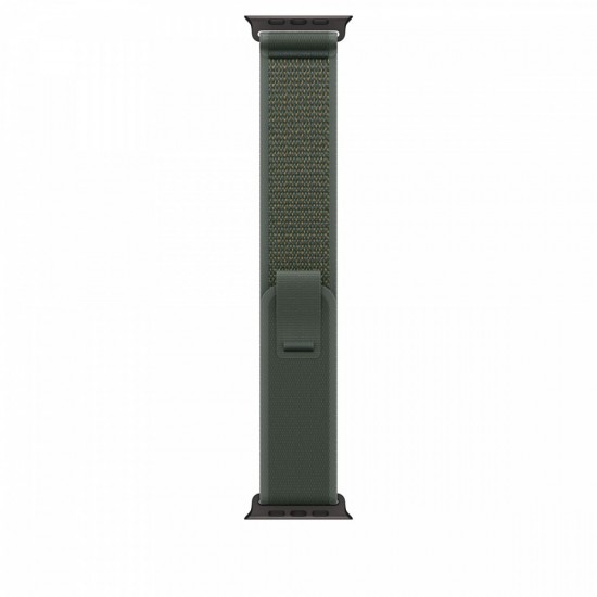 Opaska Trail w kolorze zielonym do koperty 49 mm - rozmiar S/M - elementy z tytanu w kolorze czarnym