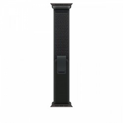 Opaska Trail w kolorze czarnym do koperty 49 mm - rozmiar S/M - elementy z tytanu w kolorze czarnym