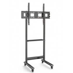 Stojak mobilny 50-90 cali 70kg z półką AV
