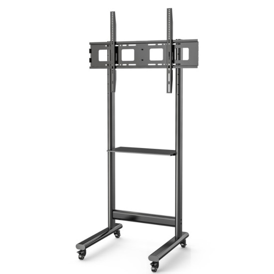 Stojak mobilny 50-90 cali 70kg z półką AV