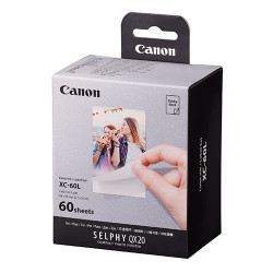 Zestaw atramentu i papieru Canon XC-60L 2x3 60 odbitek 6756C001