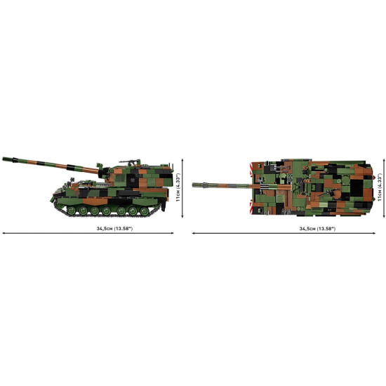 Klocki Panzerhaubitze 2000 1006 klocków