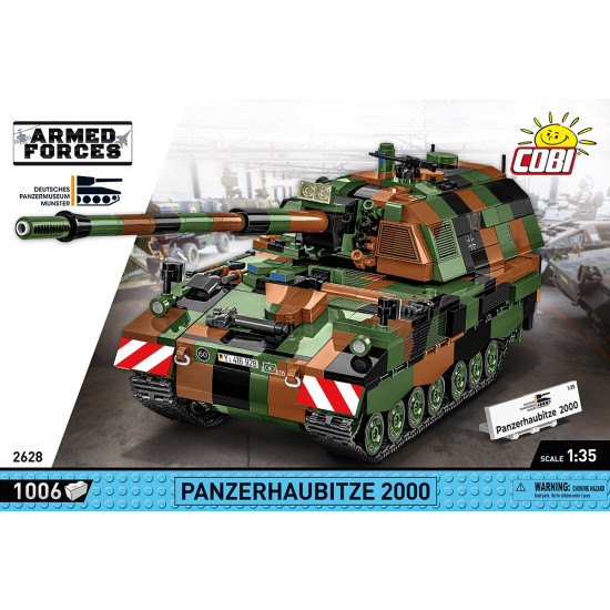 Klocki Panzerhaubitze 2000 1006 klocków