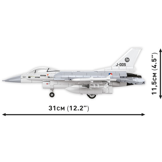 Klocki F-16 AM Fighting Falcon 425 klocków 
