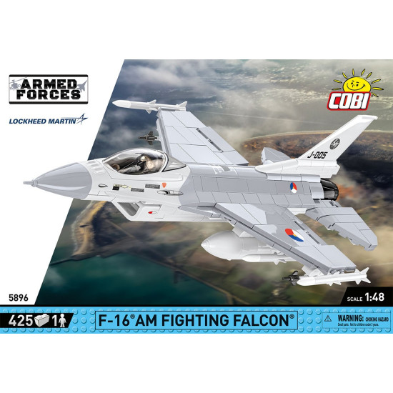 Klocki F-16 AM Fighting Falcon 425 klocków 
