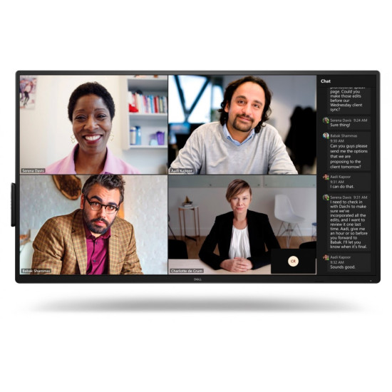Monitor 54.6 cala P5525QC IPS 4K UHD/16:9/HDMI/DP/USB-C/RS232/USB/RJ45/Speakers/3Y